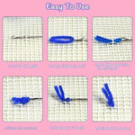 将图片加载到图库查看器，Latch Hook Cushion Kit- Pansies
