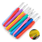 Load image into Gallery viewer, Crochet Hook Set  Soft Handle  - 9 Sizes
