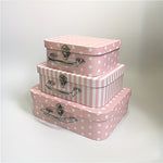 Load image into Gallery viewer, Vintage Style Suitcase (set of 3)
