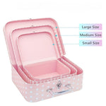 Load image into Gallery viewer, Vintage Style Suitcase (set of 3)
