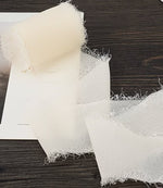 Load image into Gallery viewer, Chiffon Raw Edge 40mm x 2.1m
