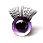 Load image into Gallery viewer, Safety Eyes with Washers Glitter &amp; EYELASH 12mm ( 1 Pair Pack)
