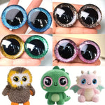 Load image into Gallery viewer, Safety Eyes with Washers GLITTER 30mm (Pair Pack)
