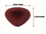 Load image into Gallery viewer, Safety Nose with Washers BROWN VELVET (2 Pack)
