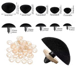 Load image into Gallery viewer, Safety Nose with Washers BLACK VELVET (2 Pack)

