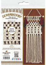 Load image into Gallery viewer, Zenbroidery Macrame Wall Hanging Kit - Sedona
