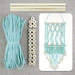 Load image into Gallery viewer, Macrame Kit For Beginners - Boho Hanging Bookshelf / Hammock
