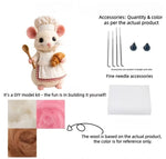 Load image into Gallery viewer, Needle Felting - Patisserie Mouse
