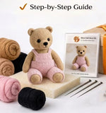 Load image into Gallery viewer, Needle Felting - Teddy in Overalls
