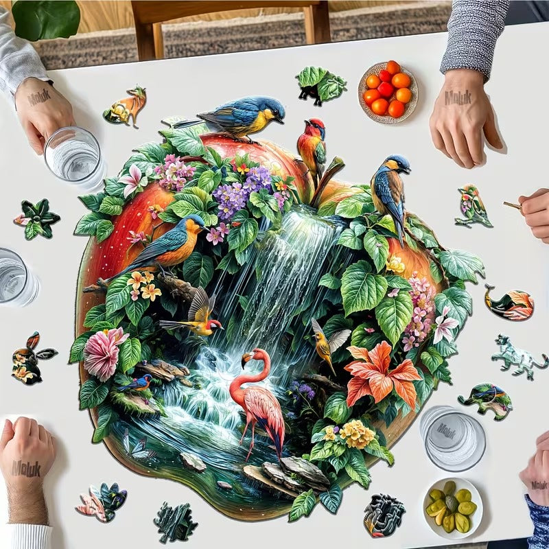 Wooden Puzzle - Bird Paradise