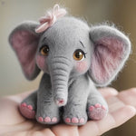 Load image into Gallery viewer, Needle Felting - Elephant

