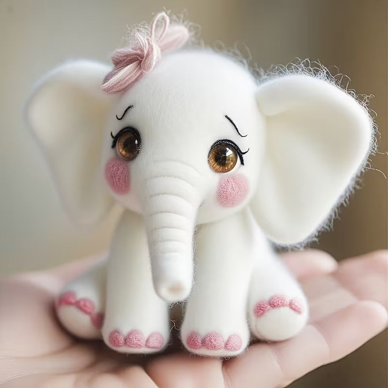 Needle Felting - Elephant