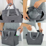将图片加载到图库查看器，Elegant Knitting &amp; Yarn Organizer with Dual Pockets
