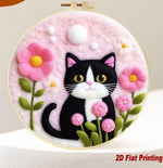 将图片加载到图库查看器，Needle Painting - Cute Kitten
