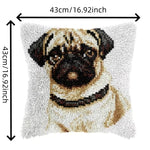 Load image into Gallery viewer, Latch Hook Cushion Kit - Pug
