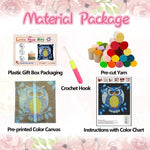 Load image into Gallery viewer, Latch Hook Rug Kit - Blue Dragon
