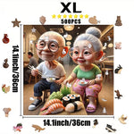 将图片加载到图库查看器，Wooden Puzzle - Sushi Time
