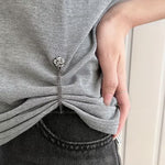 Load image into Gallery viewer, Magnetic Hem Clips  Rose Designs (Pair)
