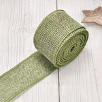Load image into Gallery viewer, Burlap Wired Ribbon (4.5m Roll)
