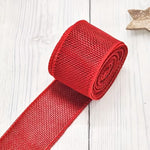 Load image into Gallery viewer, Burlap Wired Ribbon (4.5m Roll)
