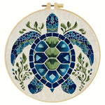 Load image into Gallery viewer, Stamped Embroidery - Turtle
