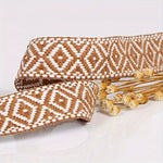 Load image into Gallery viewer, Jacquard Braid Trim 25mm (per/m)
