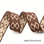 Load image into Gallery viewer, Jacquard Webbing 25mm (per/m)
