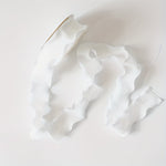 将图片加载到图库查看器，Fishtail Chiffon Ribbon 24mm x 2M roll
