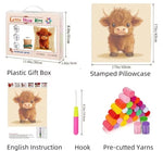 Load image into Gallery viewer, Latch Hook Cushion Kit- Hop To It
