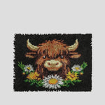 Load image into Gallery viewer, Latch Hook Rug Kit - Highland Cow
