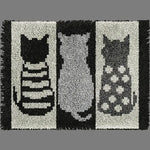 Load image into Gallery viewer, Latch Hook Rug Kit - Shadow Cats

