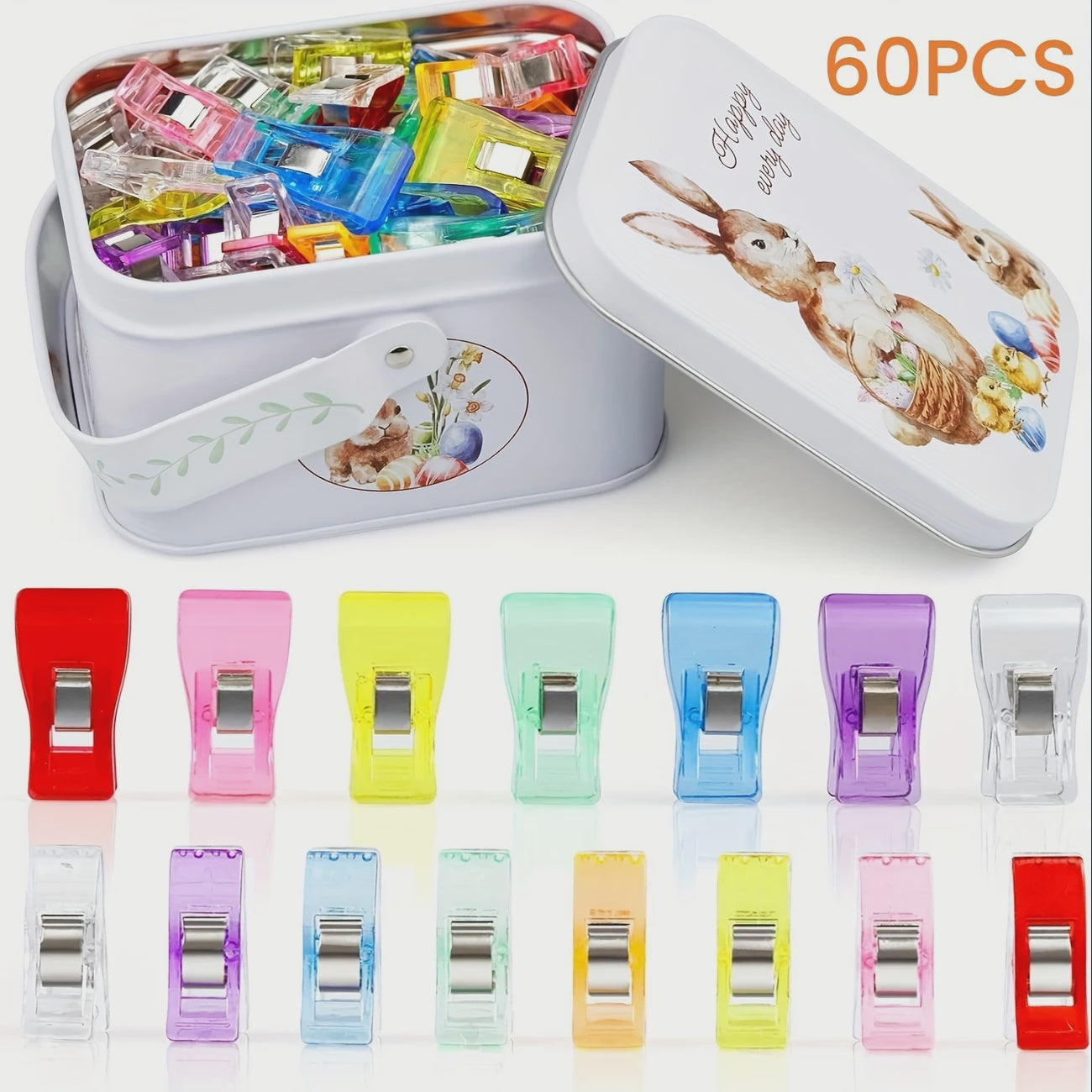 Multipurpose Clips in Tin (60)