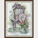 Load image into Gallery viewer, Stamped Cross Stitch Kit - Tulip Tranquility 14CT
