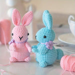 Load image into Gallery viewer, Amigurumi Kit - Mr &amp; Mrs Rabbit
