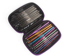 Load image into Gallery viewer, Crochet Hook Set + Case 22 Size Needles
