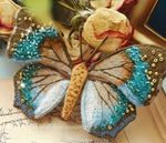 Load image into Gallery viewer, Nature Inspired 3D Embroidery Kits - Blue Butterfly
