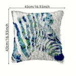 Load image into Gallery viewer, Latch Hook Cushion Kit - Zebra

