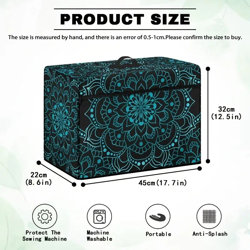 Sewing Machine Dust Cover - Bohemian