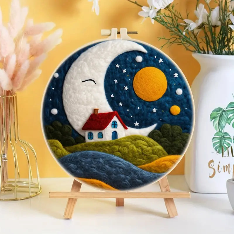 Needle Painting - Under The Moon