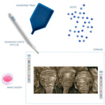 Load image into Gallery viewer, Diamond Dotz® Trunk Call Diamond Painting Kit – 26.5cm x 46.5cm
