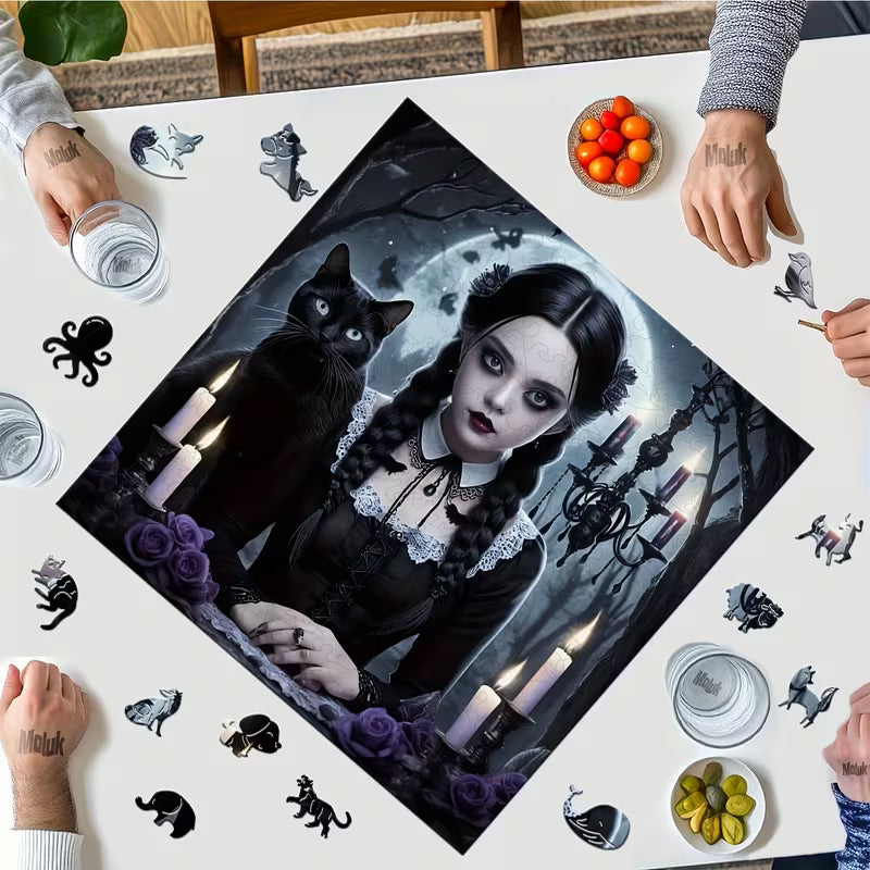 Wooden Puzzle - Gothic Charm