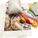 Load image into Gallery viewer, Felt Embroidery Kits - Egg House
