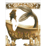 Load image into Gallery viewer, Diamond Dotz® Bath Time Mermaid Diamond Painting Kit – 52cm x 62cm
