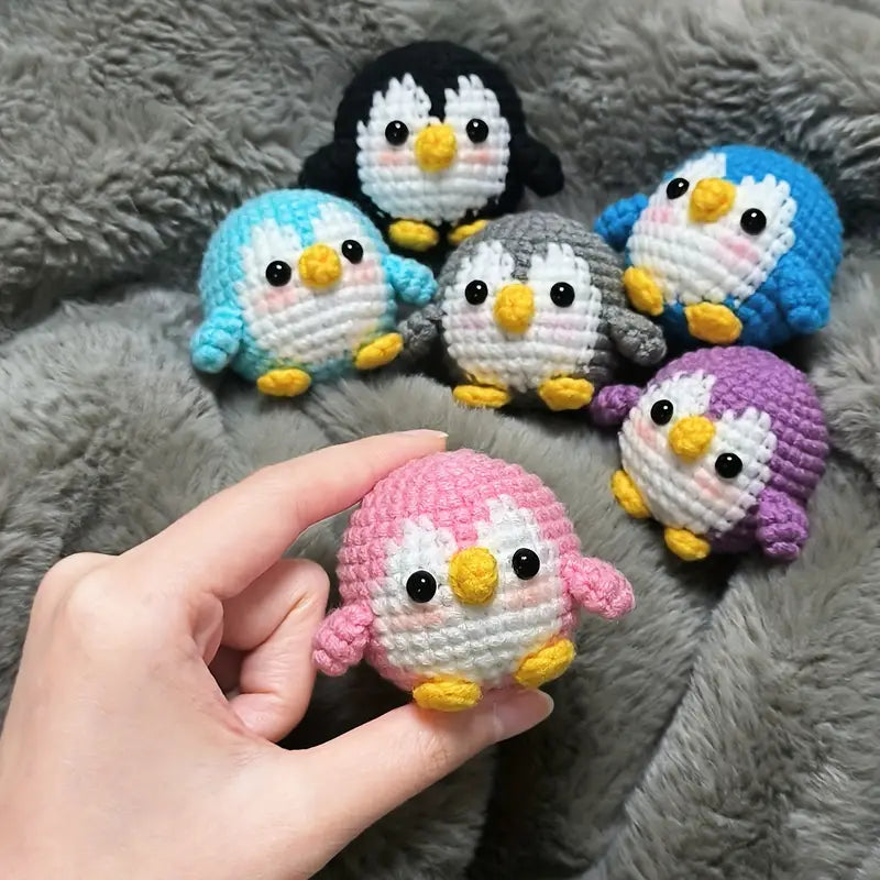 Amigurumi Kit - Two Cute Penquin's
