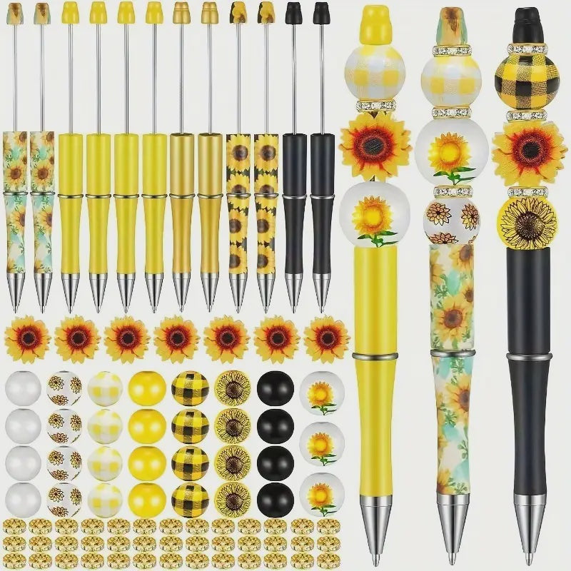 Create A Charm Pen - Sunflower