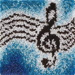 Load image into Gallery viewer, Latch Hook Rug Kit - Musical
