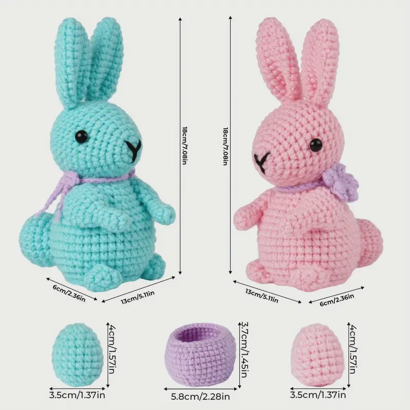 Amigurumi Kit - Mr & Mrs Rabbit