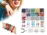 Load image into Gallery viewer, Gemstone Beads Jewellery Making Kit (933pcs)
