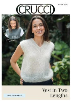 Knitting Pattern - 2409 Nimbus Vest