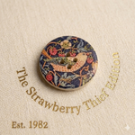 将图片加载到图库查看器，William Morris Inspired Strawberry Thief Buttons 30mm

